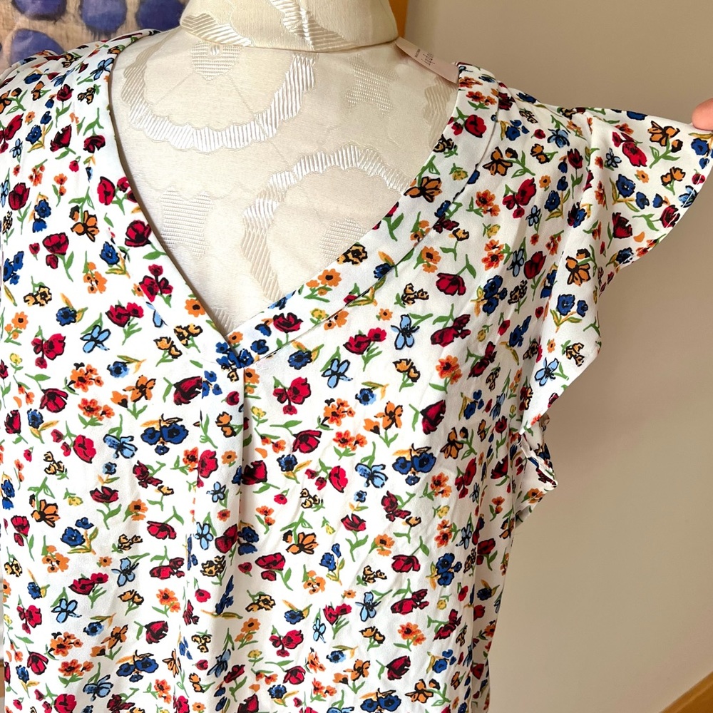 Philosophy Republic Clothing Floral Top Blouse XS